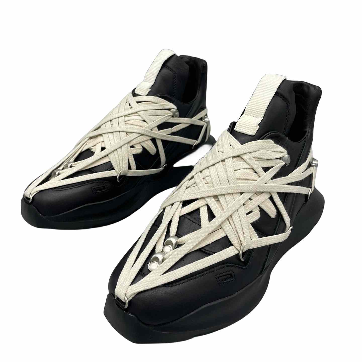 Rick Owens Geth Chunky High-top Sneakers - everydesigner