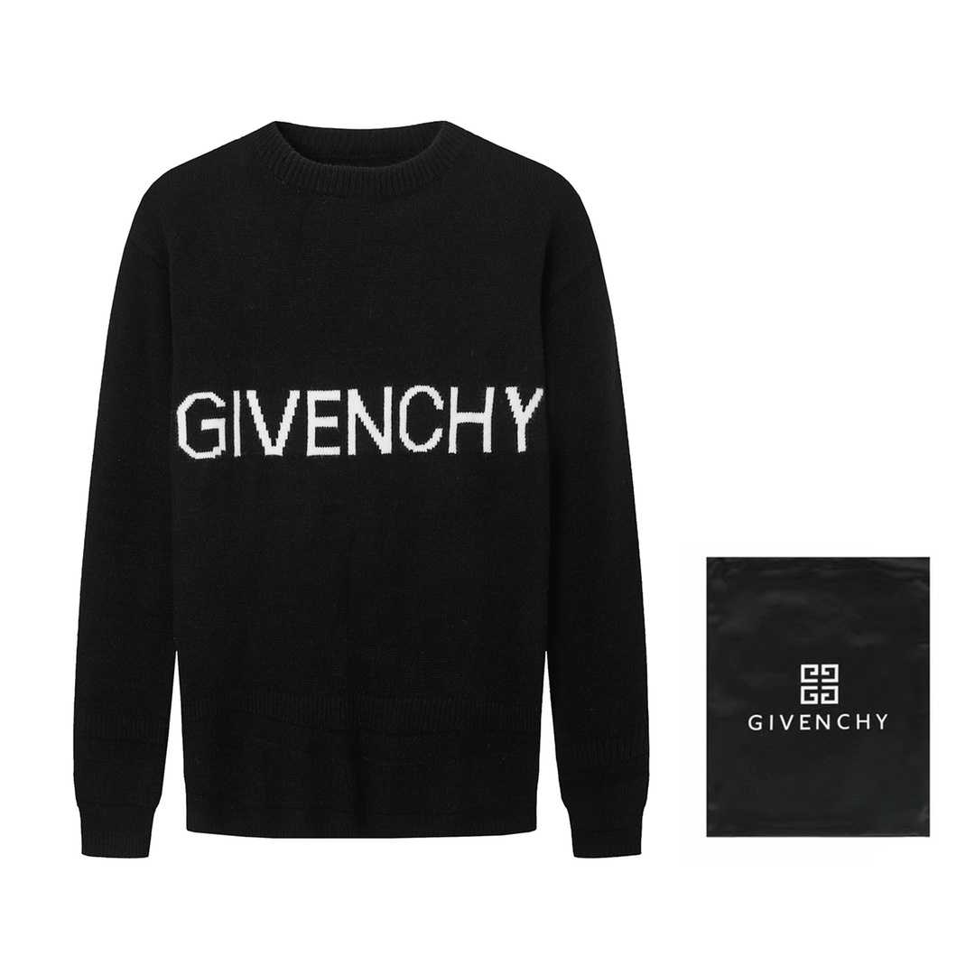 Givenchy 4G Knitted Cotton Crewneck  - everydesigner