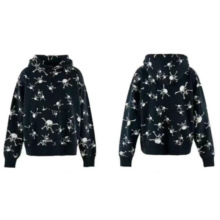 Saint Michael x Shermer Skull Hoodie - everydesigner