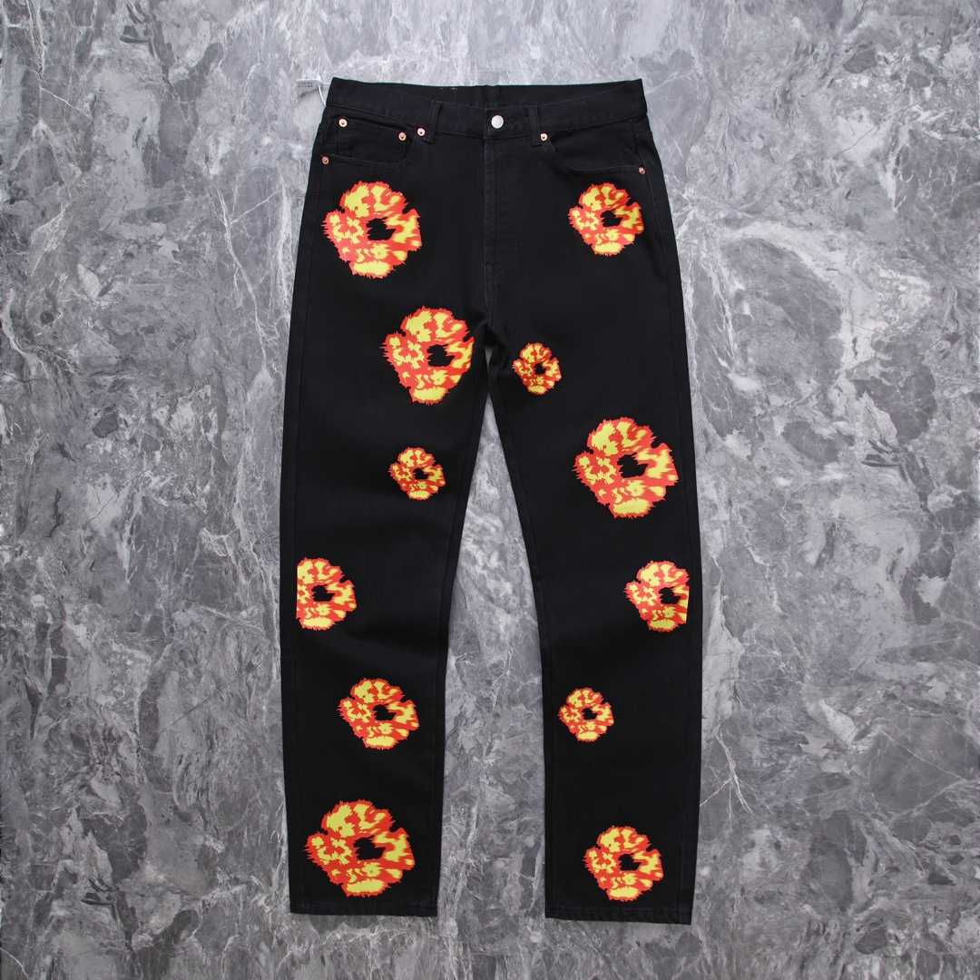 Denim Tears x OffSet Cotton Wreath Denim "Black" - everydesigner