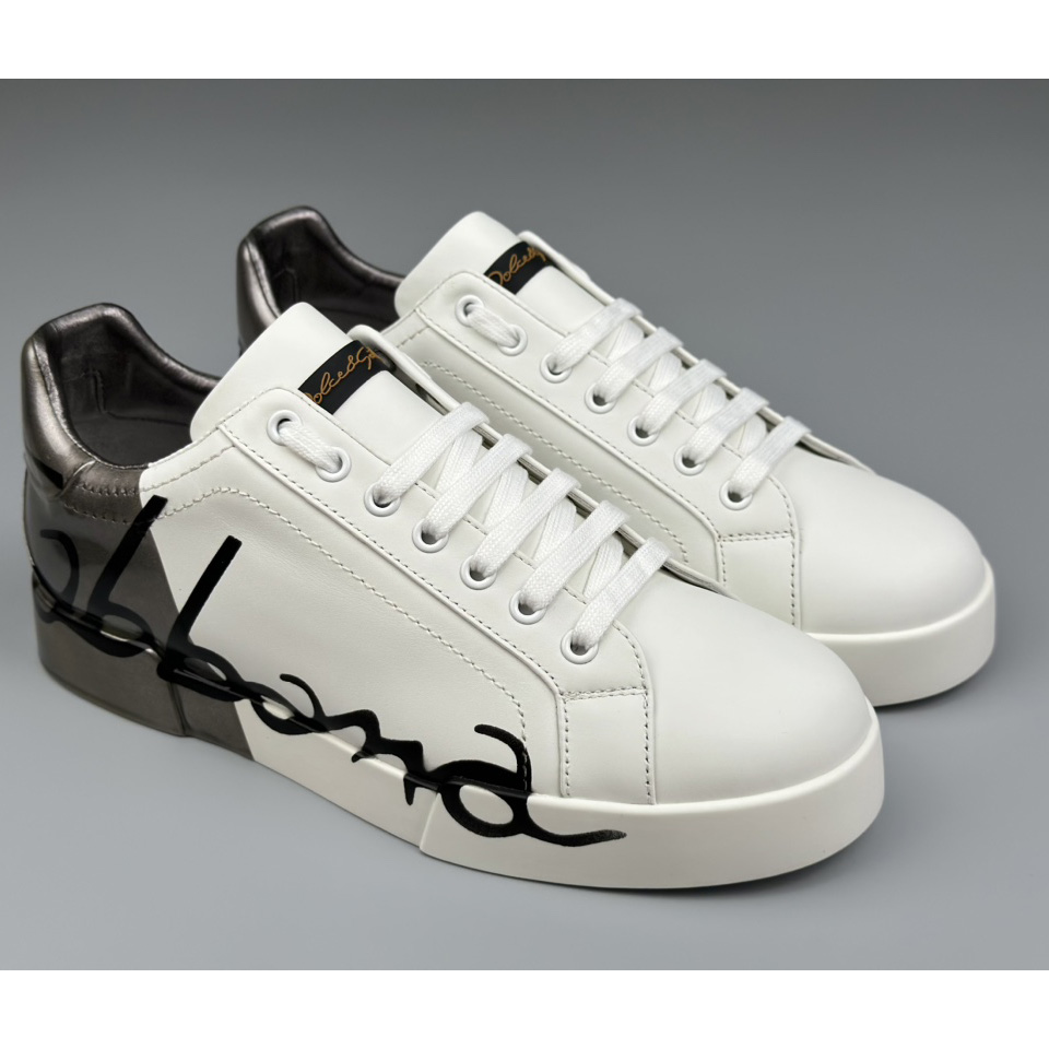 Dolce & Gabbana Leather Sneakers - everydesigner