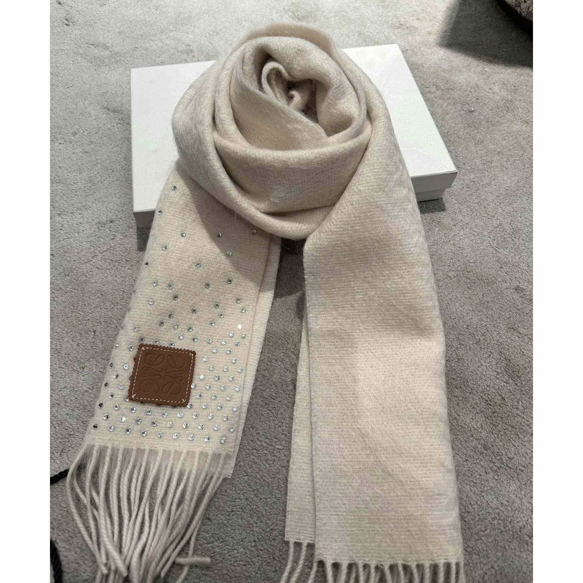 Loewe Scarf In Mohair And Wool - everydesigner