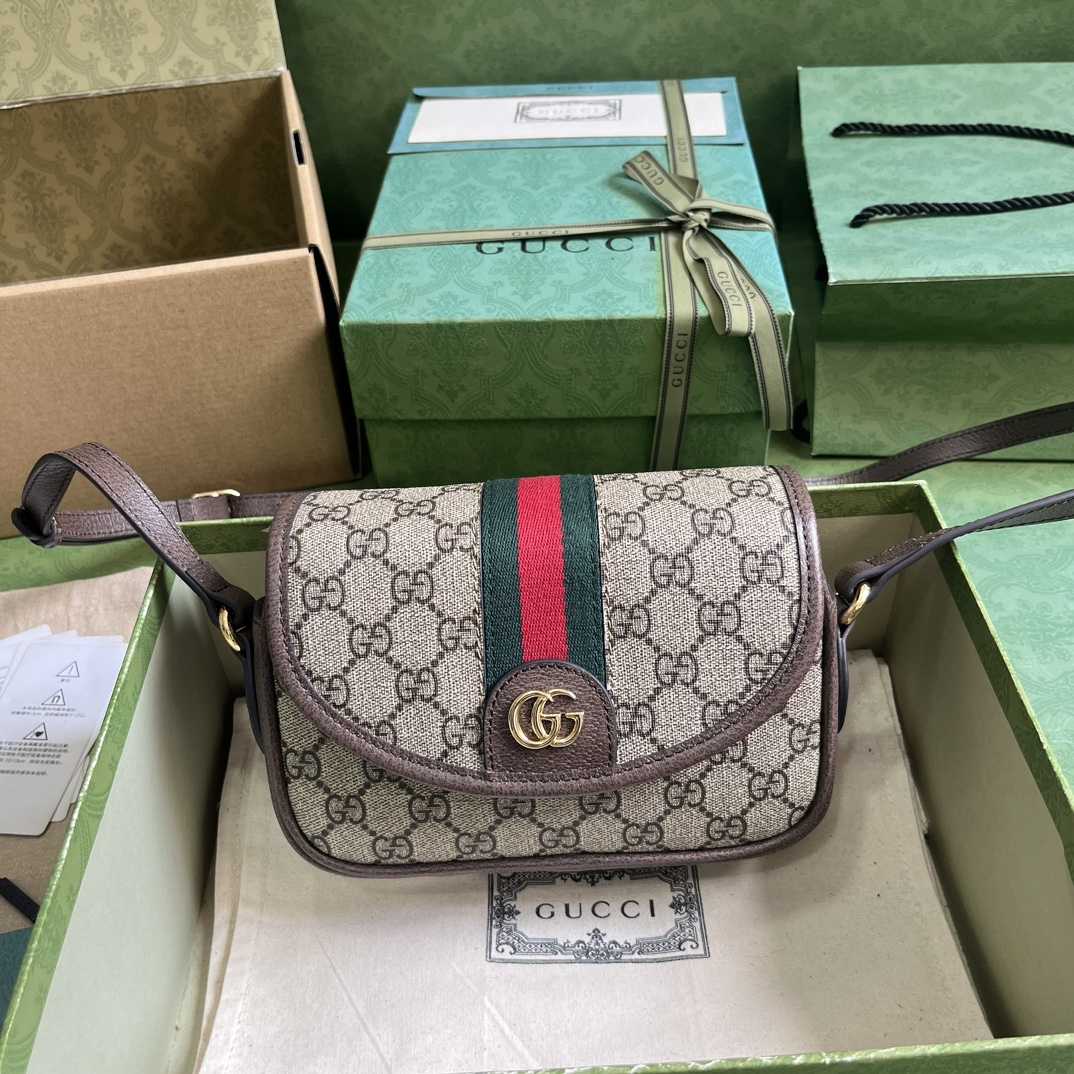 Gucci Ophidia GG Mini Shoulder Bag (19x 13x 5cm) - everydesigner