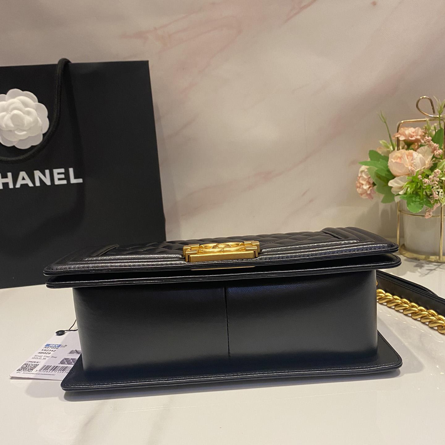 Chanel Leboy Old Medium Caviar With Brushed Gold Hardware  25cm - everydesigner