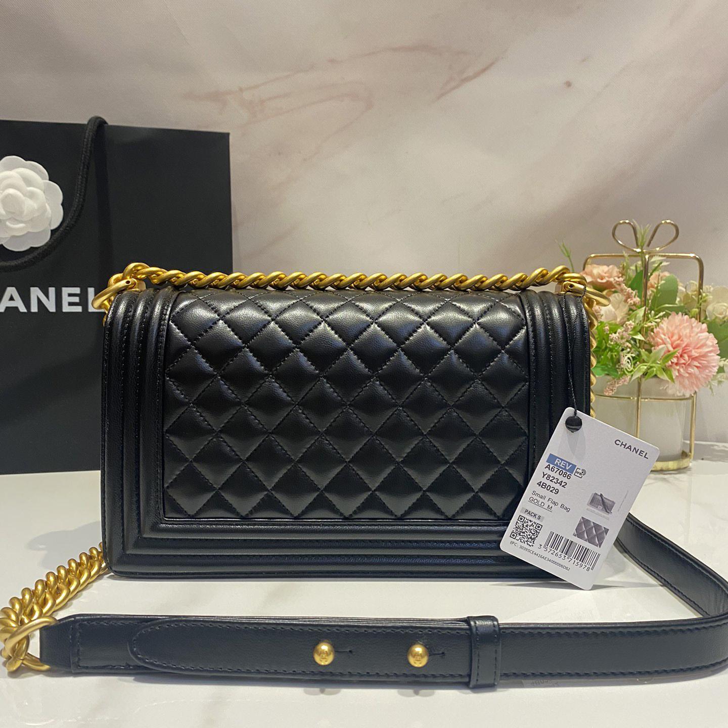 Chanel Leboy Old Medium Caviar With Brushed Gold Hardware  25cm - everydesigner