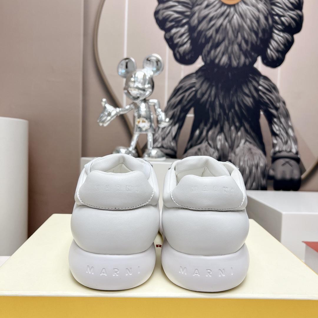 Marni White Leather Bigfoot 2.0 Sneaker - everydesigner