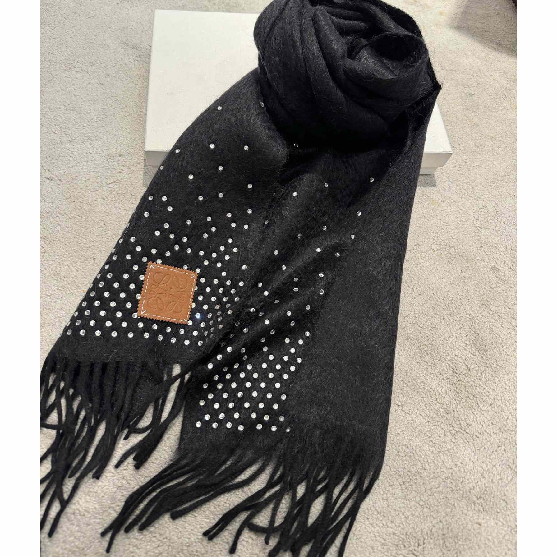 Loewe Scarf In Mohair And Wool - everydesigner