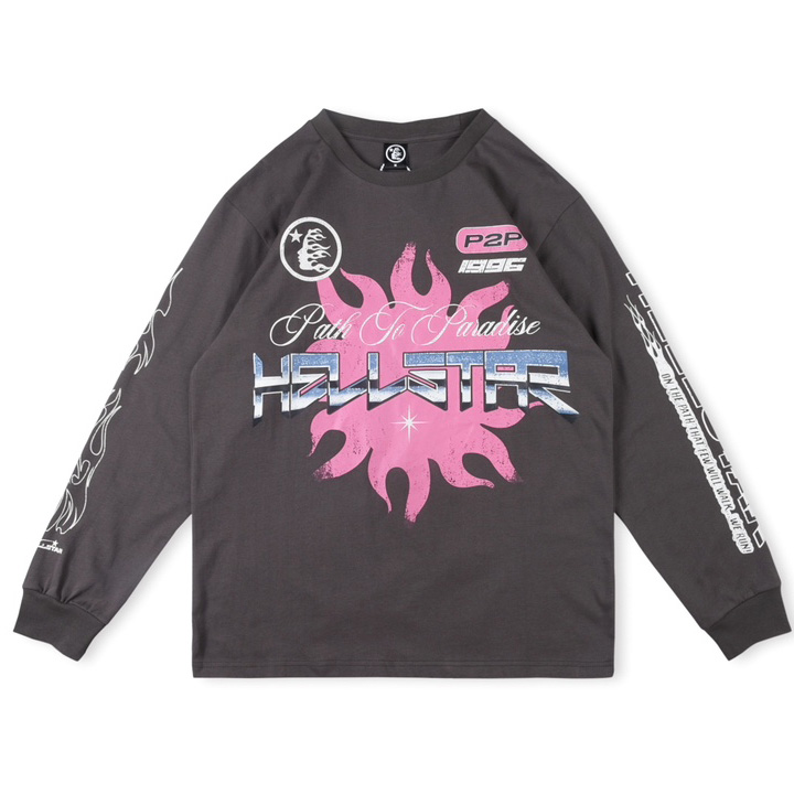 Hellstar Spiritual Running Long-sleeve Tee - everydesigner