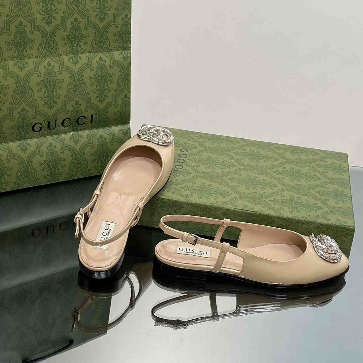 Gucci Women's Ballerina With Double G - everydesigner