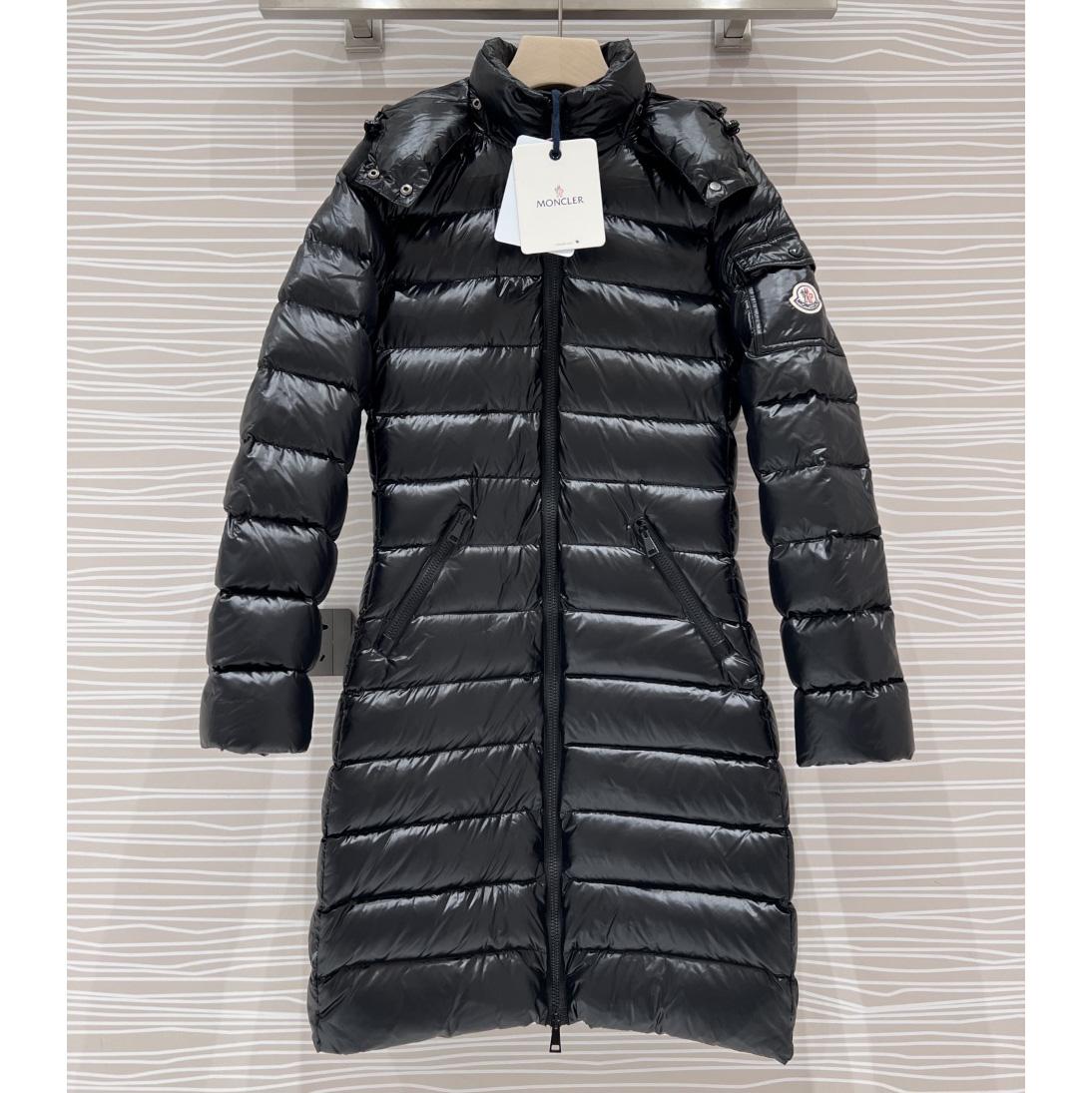 Moncler Moka Long Down Jacket - everydesigner