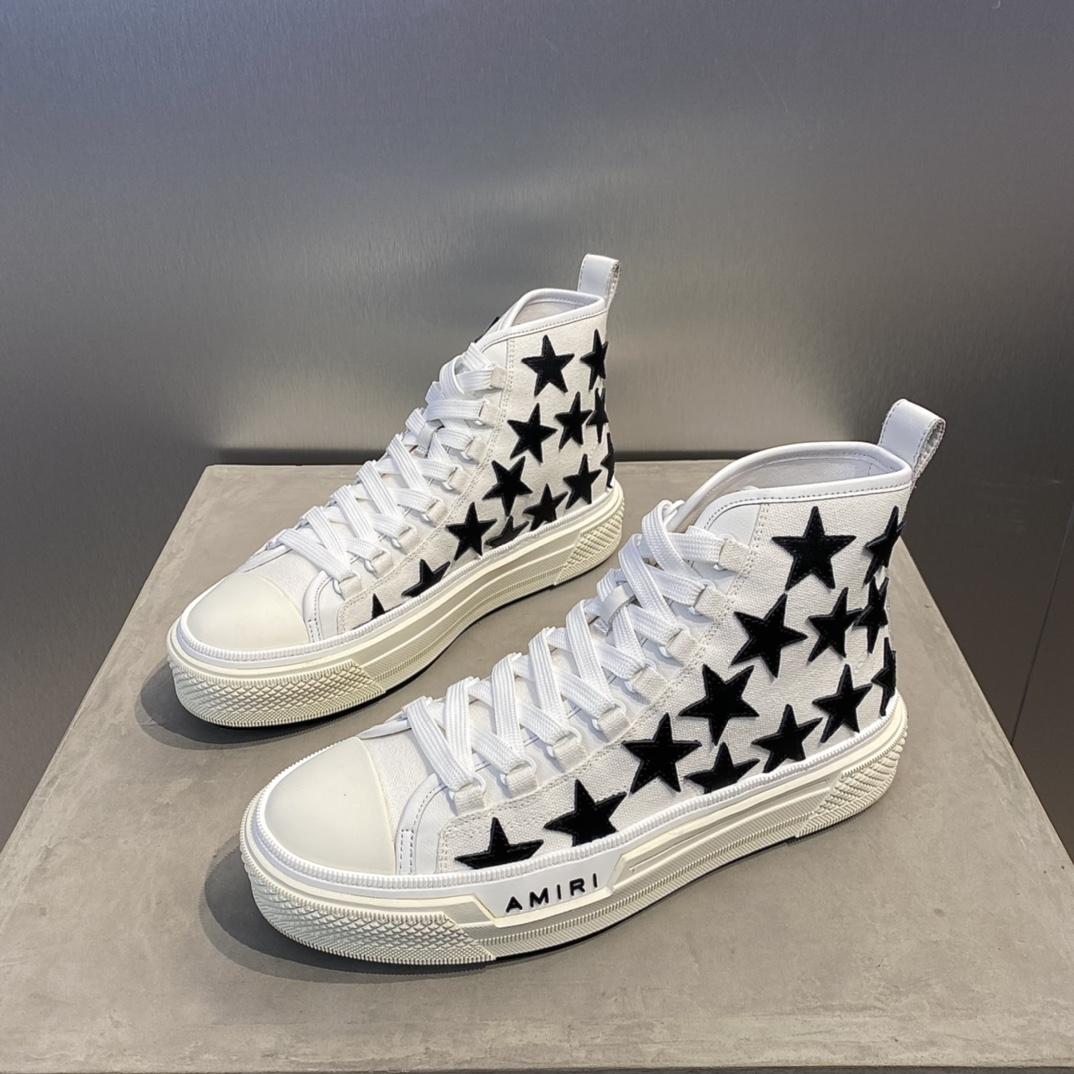 Amiri Stars High-top Sneakers - everydesigner