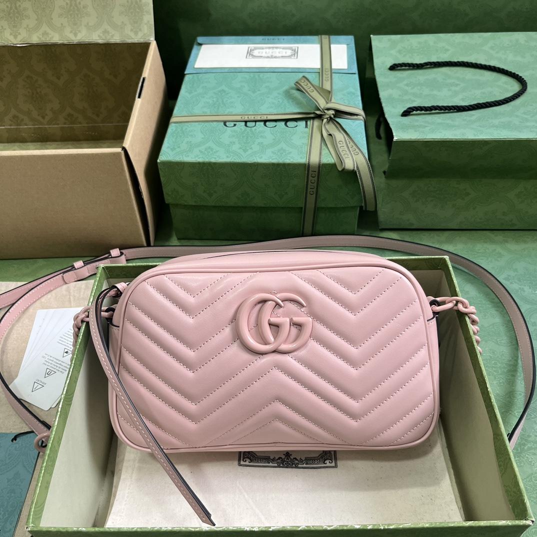 Gucci GG Marmont Small Shoulder Bag(24*13*7cm) - everydesigner