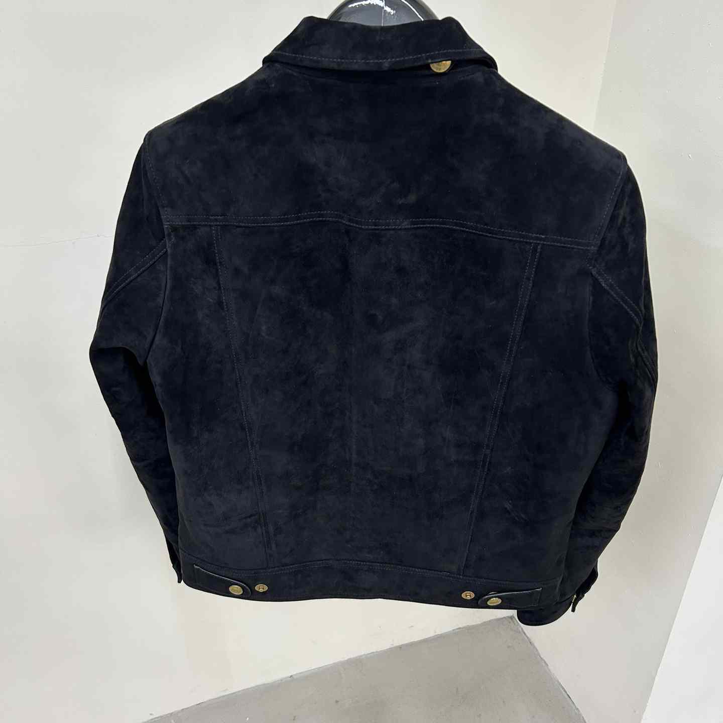 Dior Cashmere Suede Shearling Trucker - everydesigner