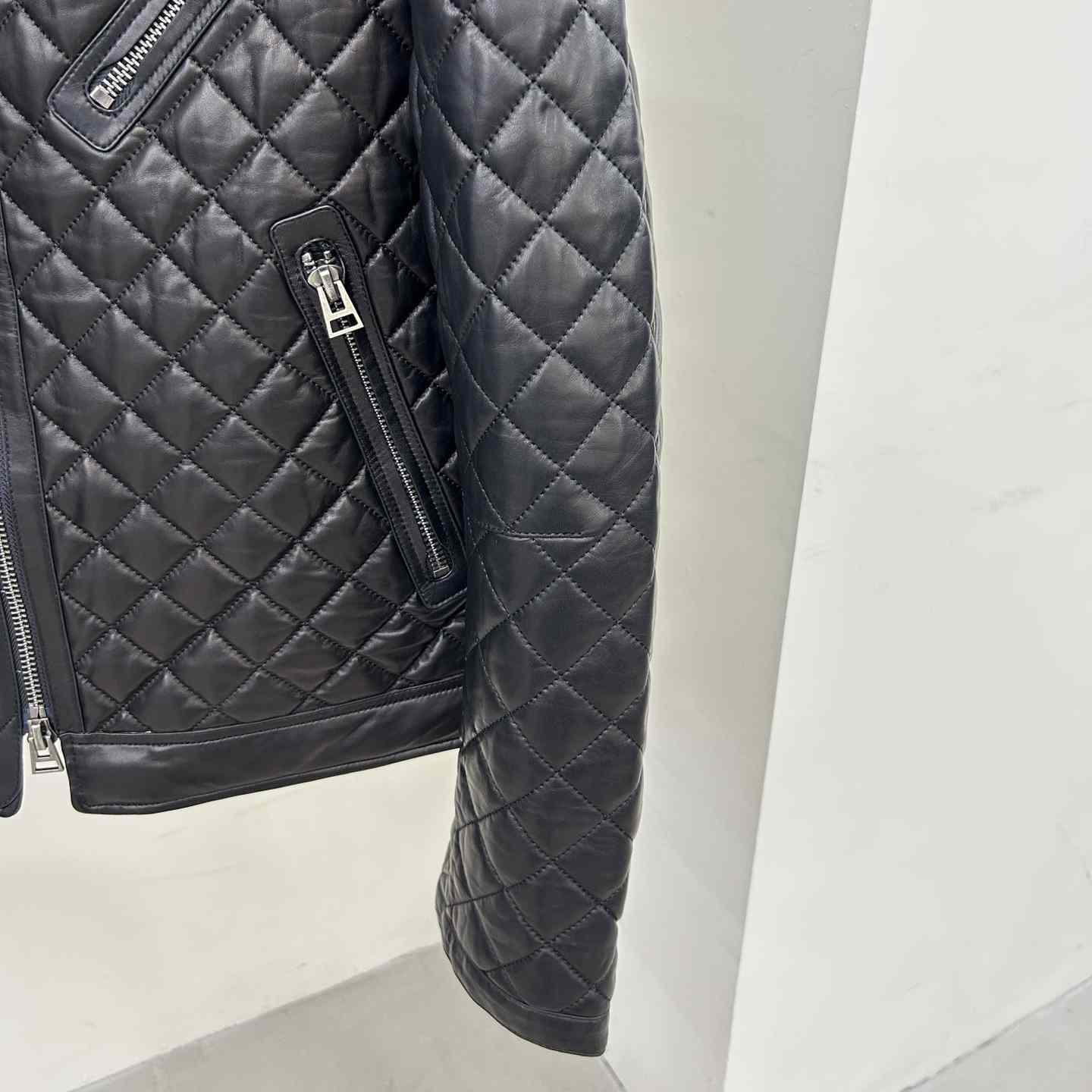 Dior Feather Nappa Quilted Cafe Racer - everydesigner