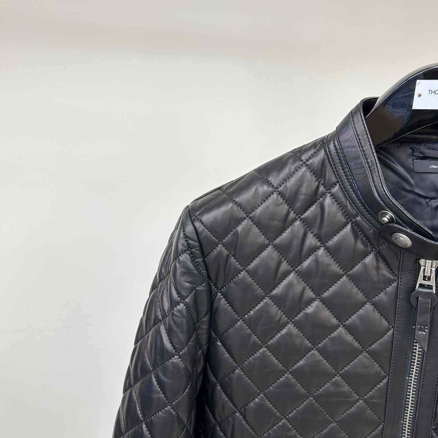 Dior Feather Nappa Quilted Cafe Racer - everydesigner