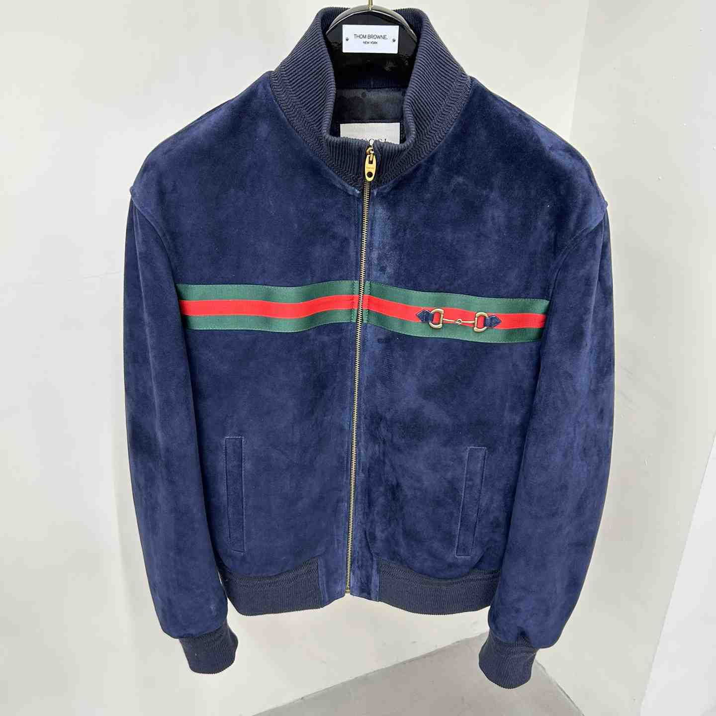 Gucci Suede Bomber Jacket - everydesigner