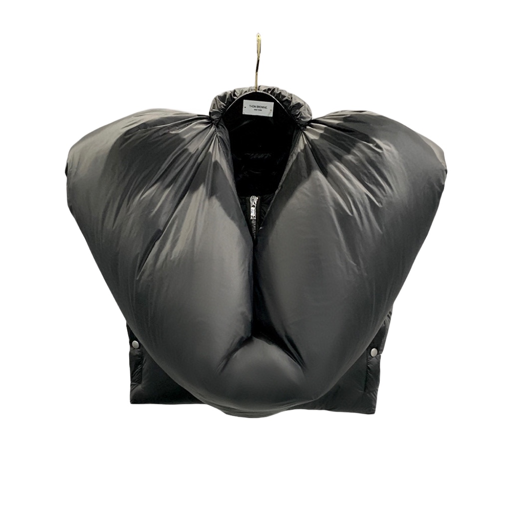 Rick Owens Black Knot Down Vest - everydesigner