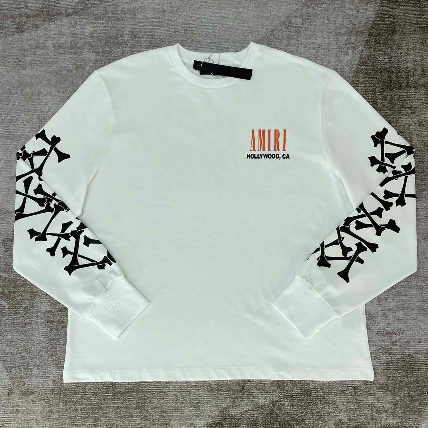 Amiri Bones Long-Sleeve Tee - everydesigner