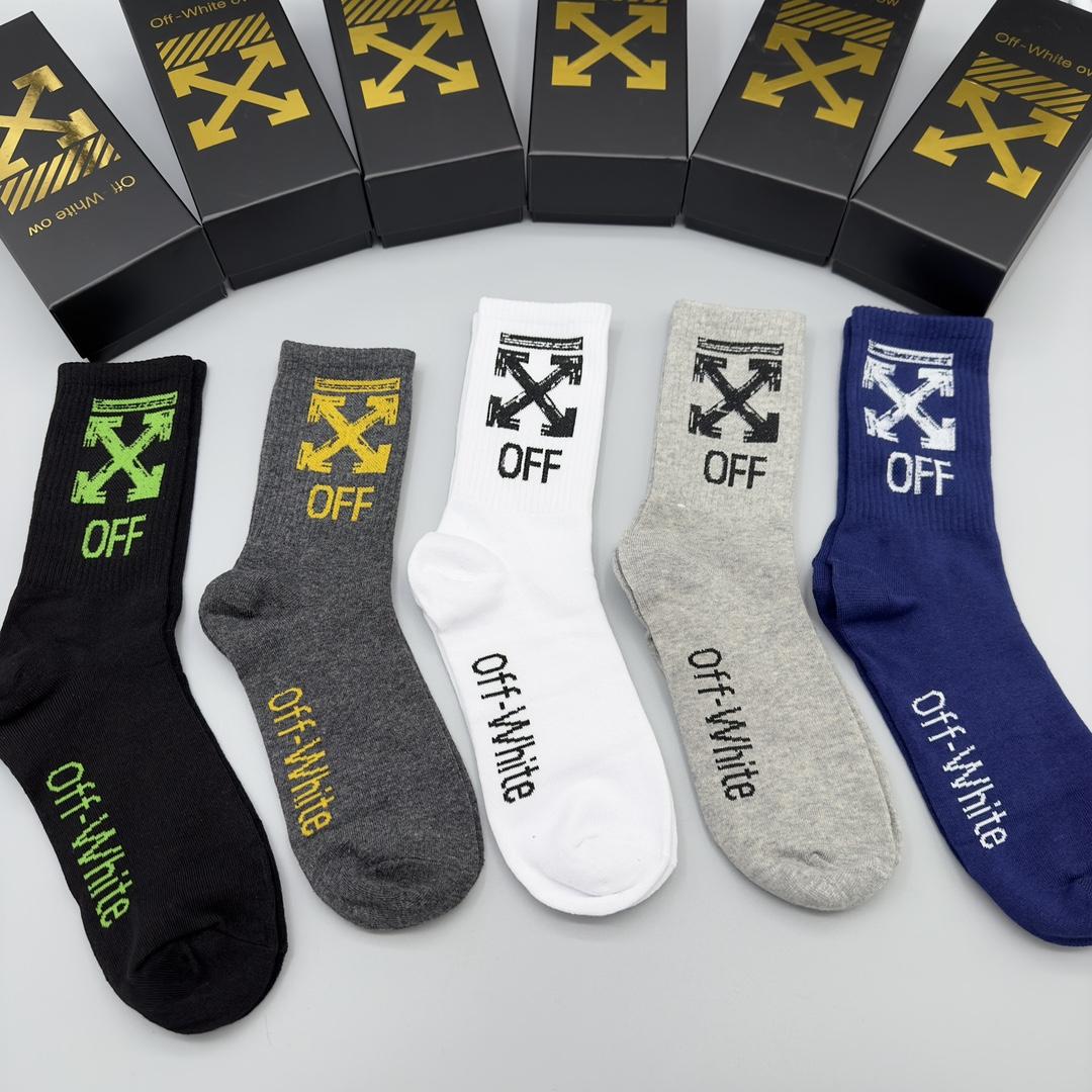 Off White Socks/Box - everydesigner