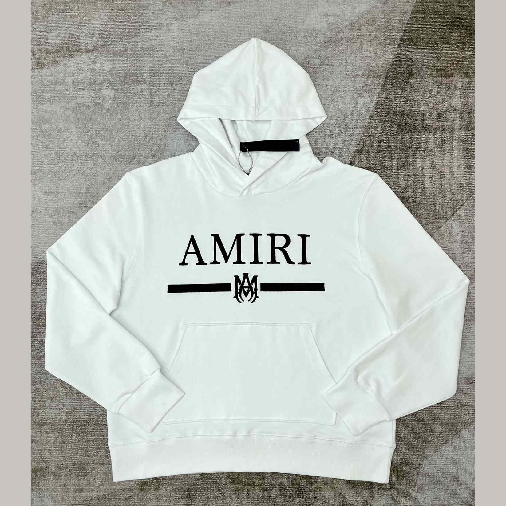 Amiri Bar Embroidery Hoodie - everydesigner