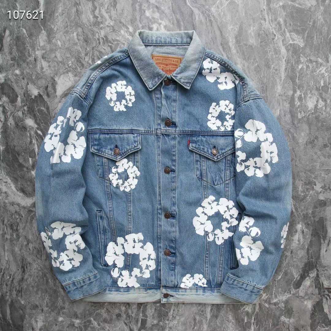 Denim Tears x Levi's Jacket In Light Blue - everydesigner