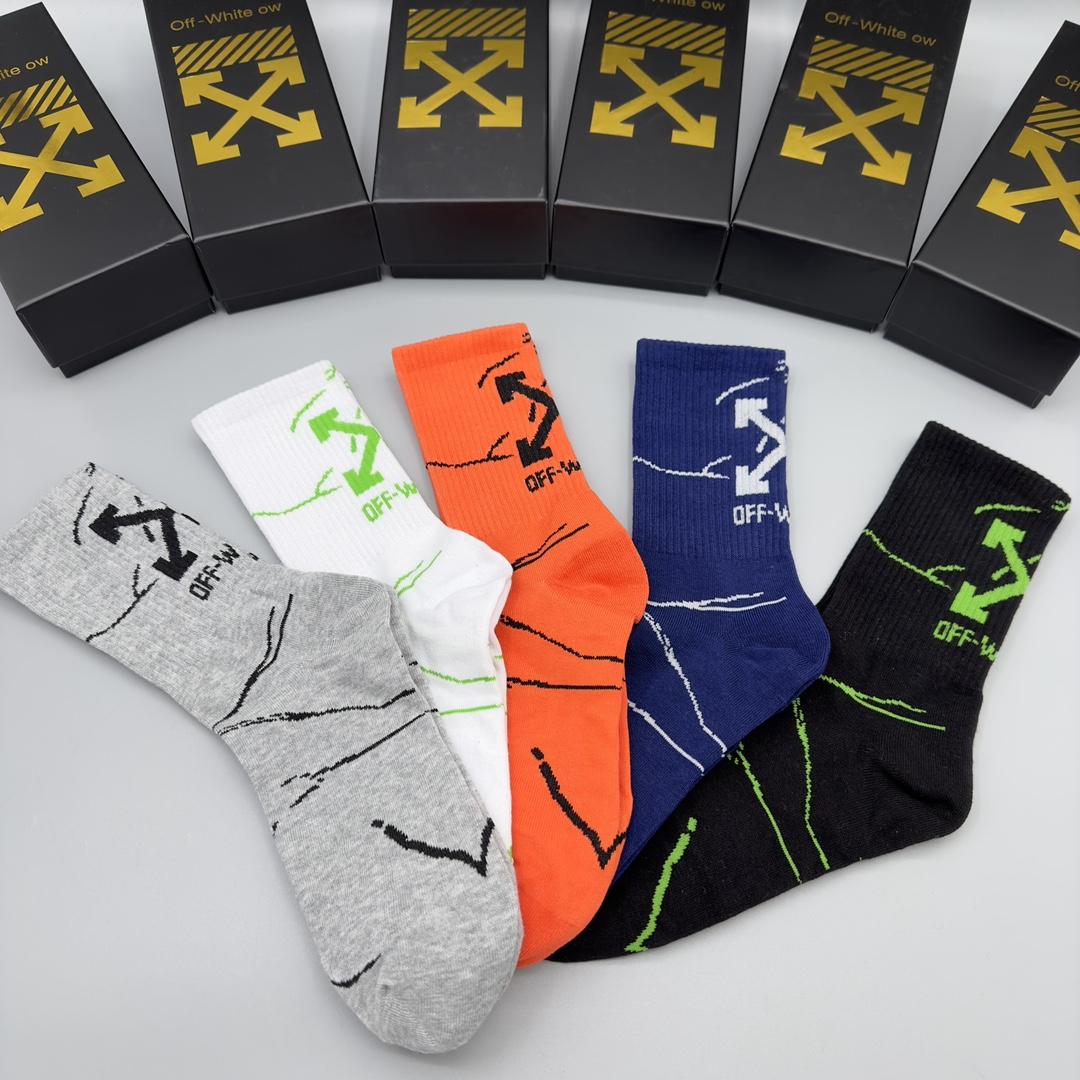 Off White Socks/Box - everydesigner