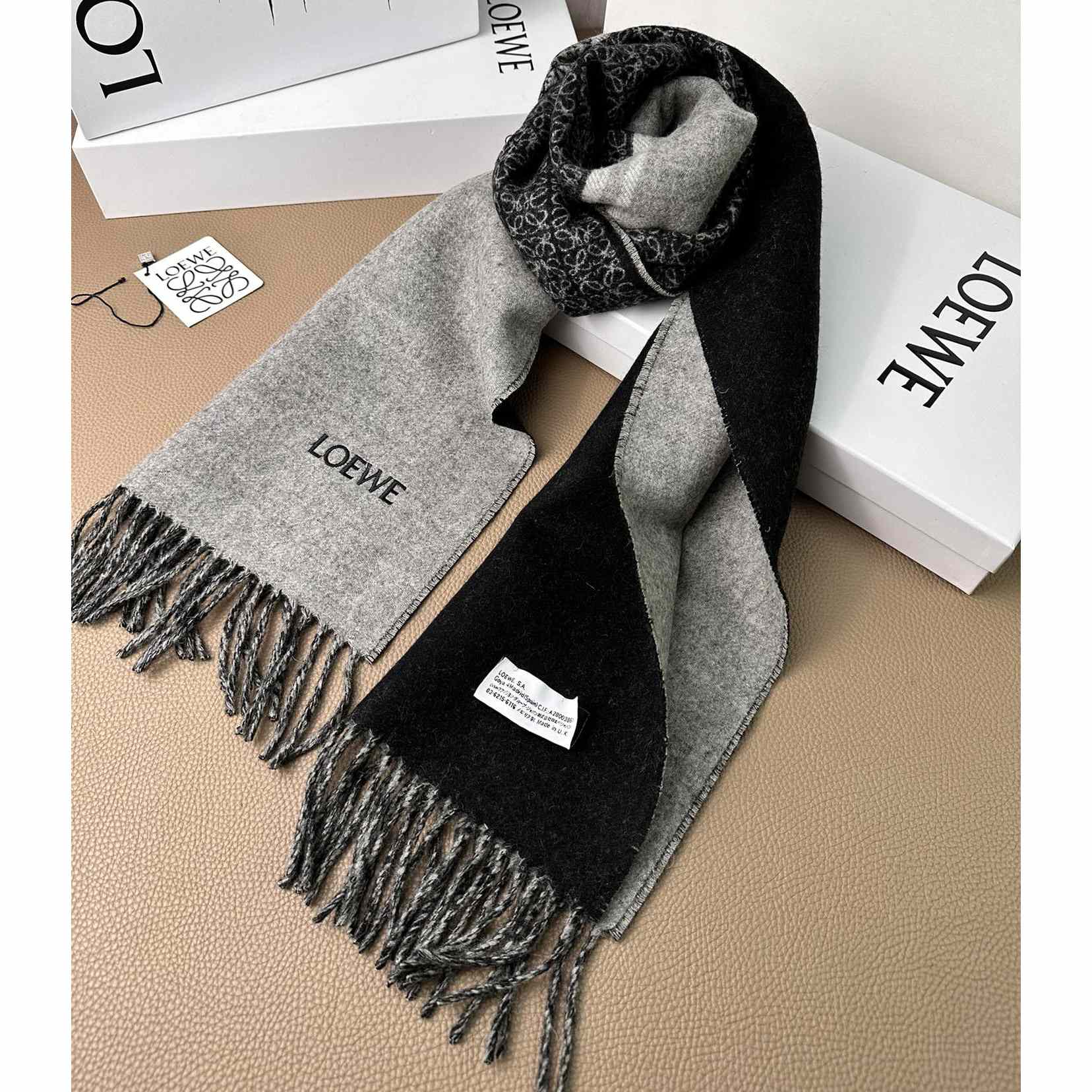 Loewe Scarf In Wool And Cashmere - everydesigner