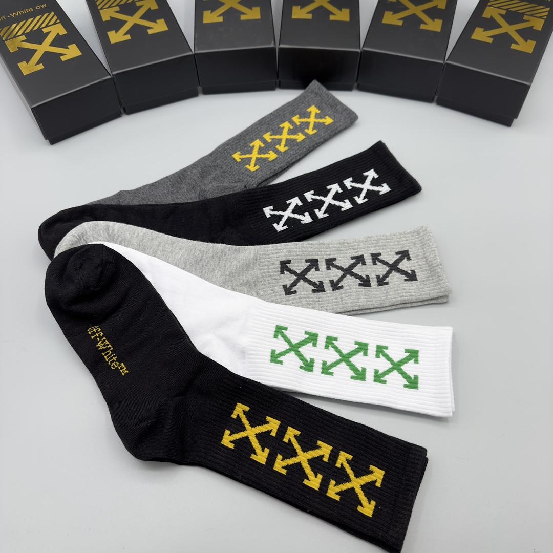 Off White Socks/Box - everydesigner