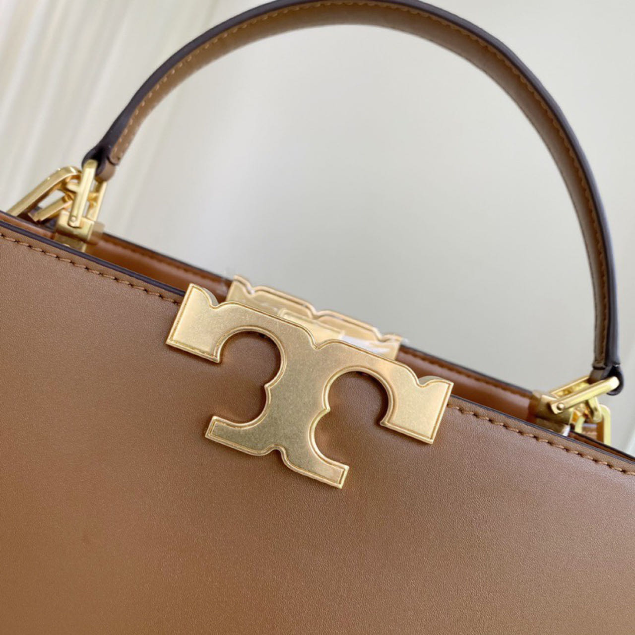 ToryBurch Eleanor Leather Tote Bag   32-22-12cm - everydesigner