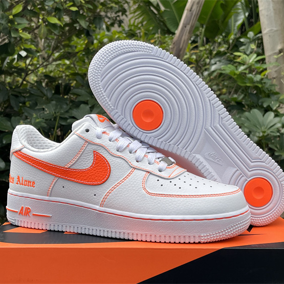 VLONE xNike Air Force 1Low orang Sneaker      AA5360-100 - everydesigner