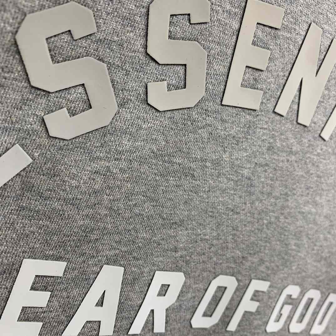 Fear Of God Essentials Logo-print Hoodie - everydesigner