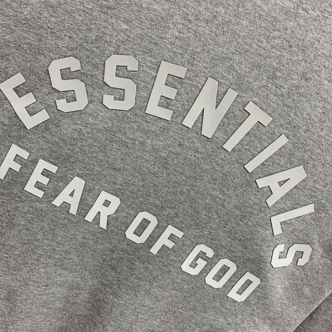 Fear Of God Essentials Logo-print Hoodie - everydesigner