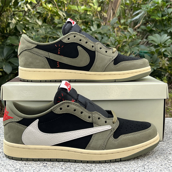 Travis Scott x Air Jordan 1 Low OG Sneaker      DM7866-002 - everydesigner