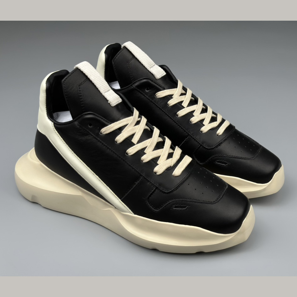 Rick Owens Geth Runner Low-top Sneakers - everydesigner