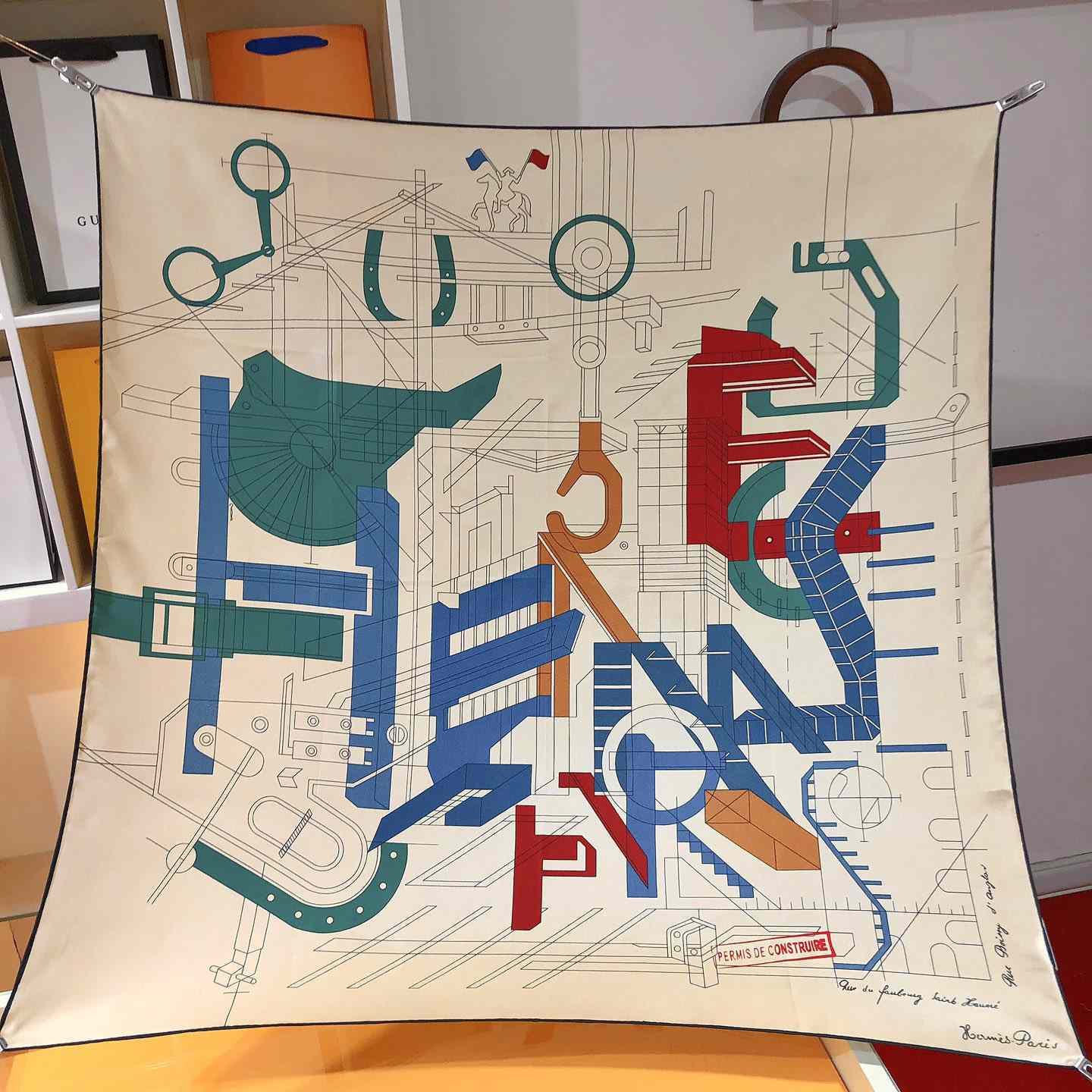 Hermes Permis De Construire Scarf - everydesigner