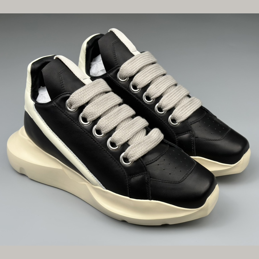 Rick Owens Geth Chunky High-top Sneakers - everydesigner