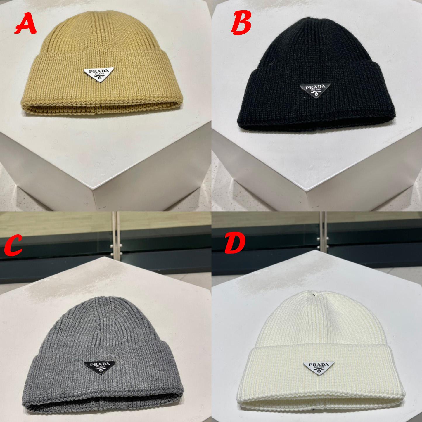 Prada Wool And Cashmere Beanie - everydesigner