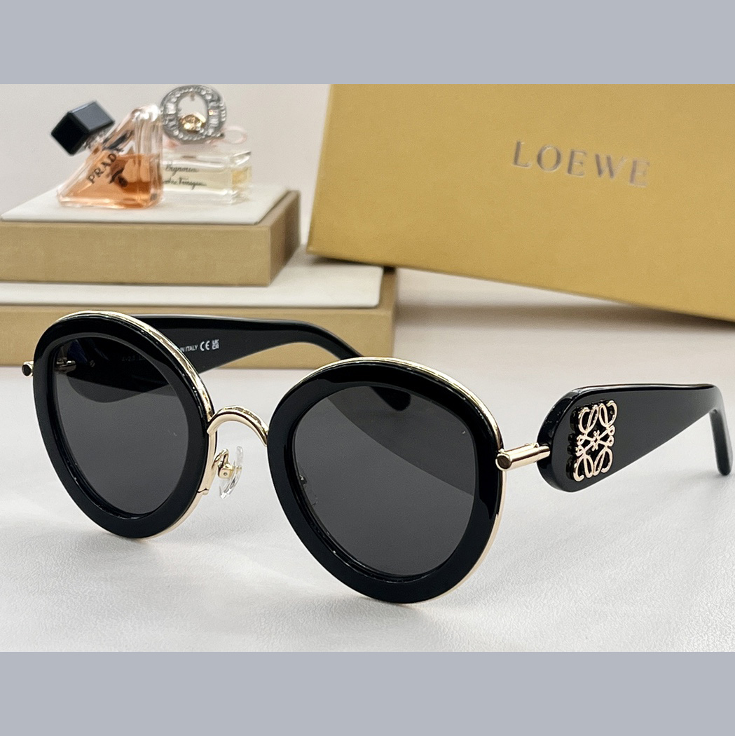 Loewe Metal Daisy Sunglasses In Acetate In Metal - everydesigner