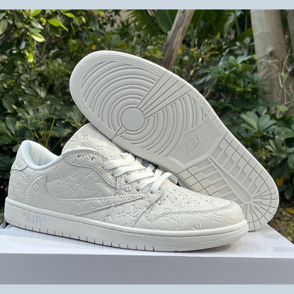 Louis Vuitton X Air Jordan 1 Low Sneaker      1A9V87 - everydesigner