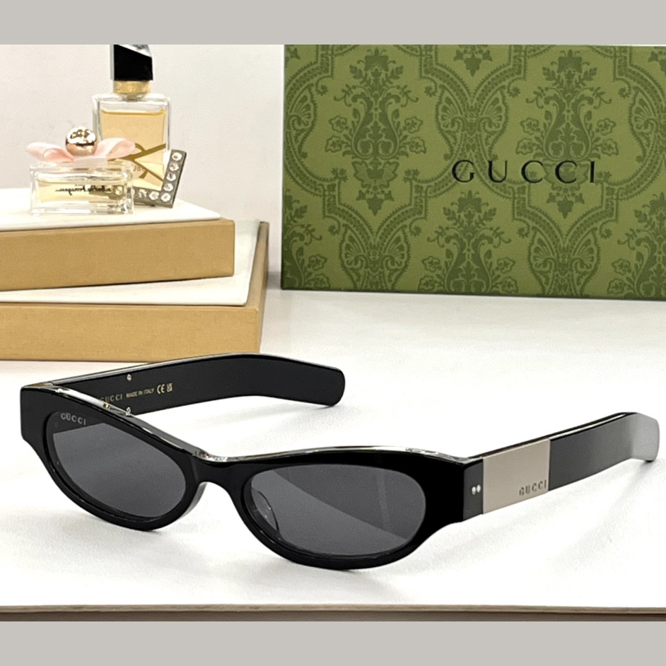 Gucci Logo-engraved Cat-eye Frame Sunglasses    GG1635S - everydesigner