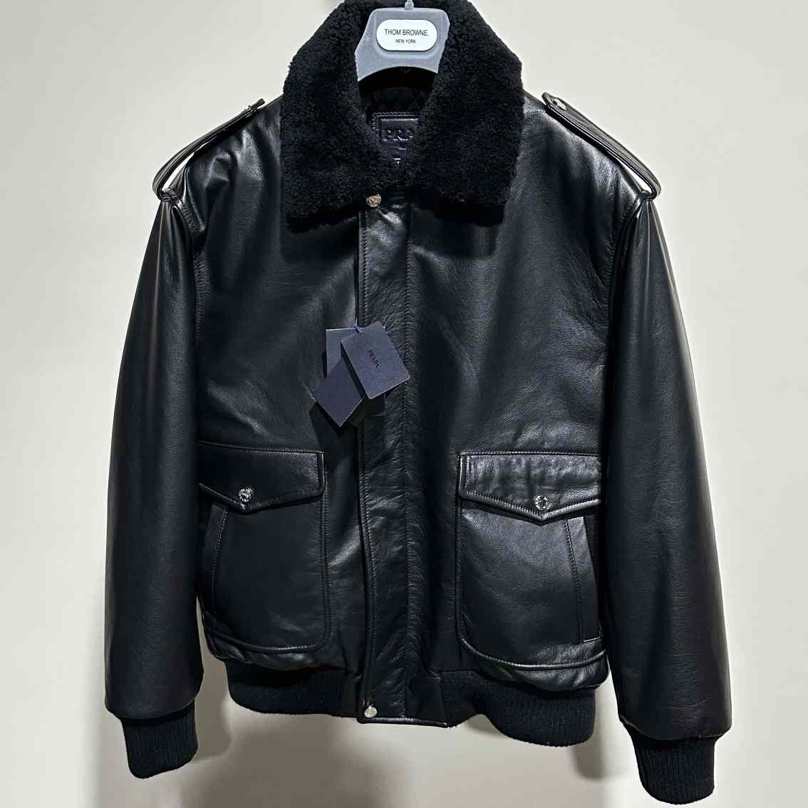 Prada Leather Jacket - everydesigner