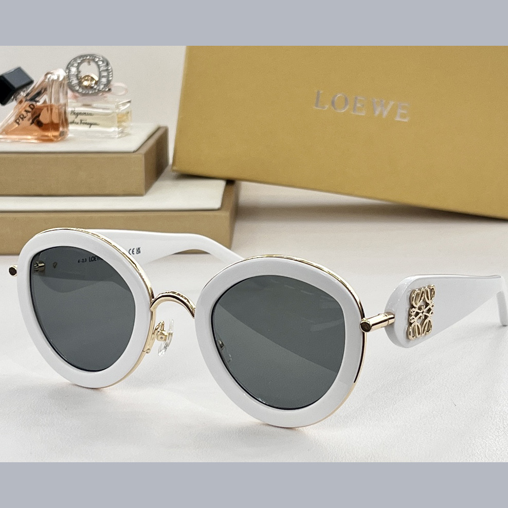 Loewe Metal Daisy Sunglasses In Acetate In Metal - everydesigner