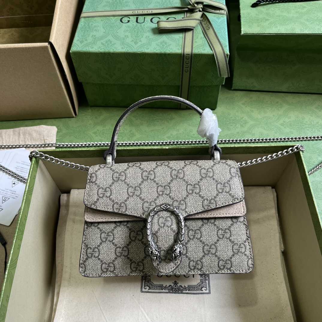 Gucci Dionysus Mini Top Handle Bag (18x 12x 6cm)  - everydesigner