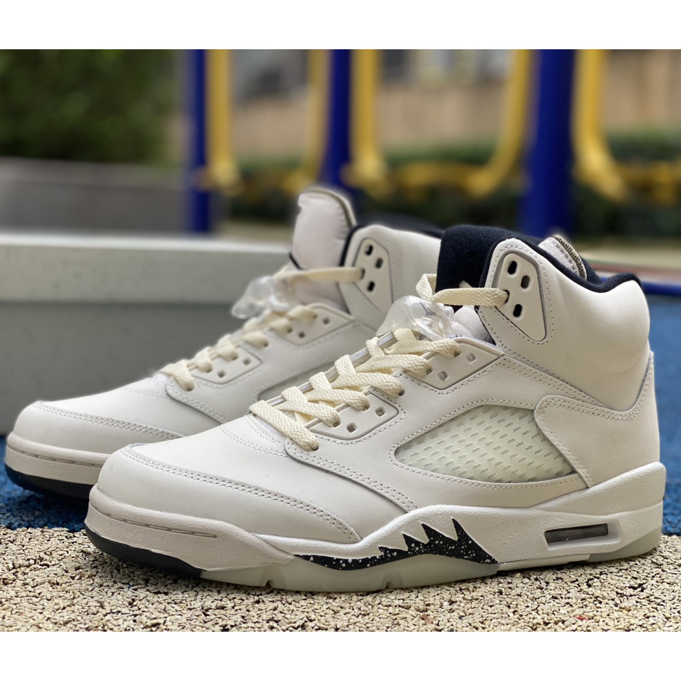 Air Jordan 5 SE "Sail" Sneakers    FN7405-100 - everydesigner