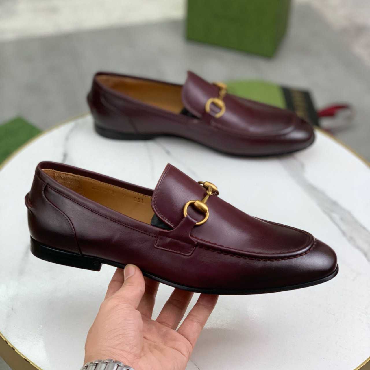 Gucci Jordaan Leather Loafer - everydesigner