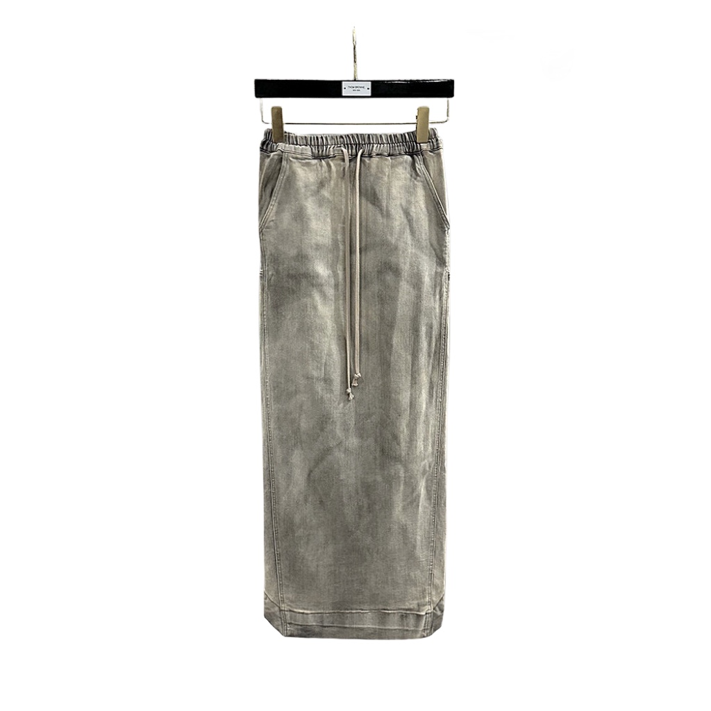 Rick Owens Drkshdw High-waist Denim Skirt - everydesigner