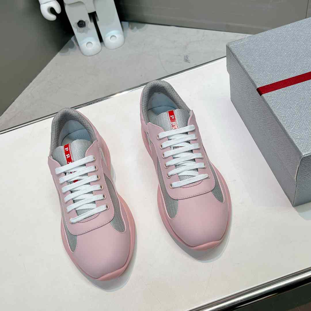 Prada America's Cup Soft Rubber And Bike Fabric Sneakers - everydesigner