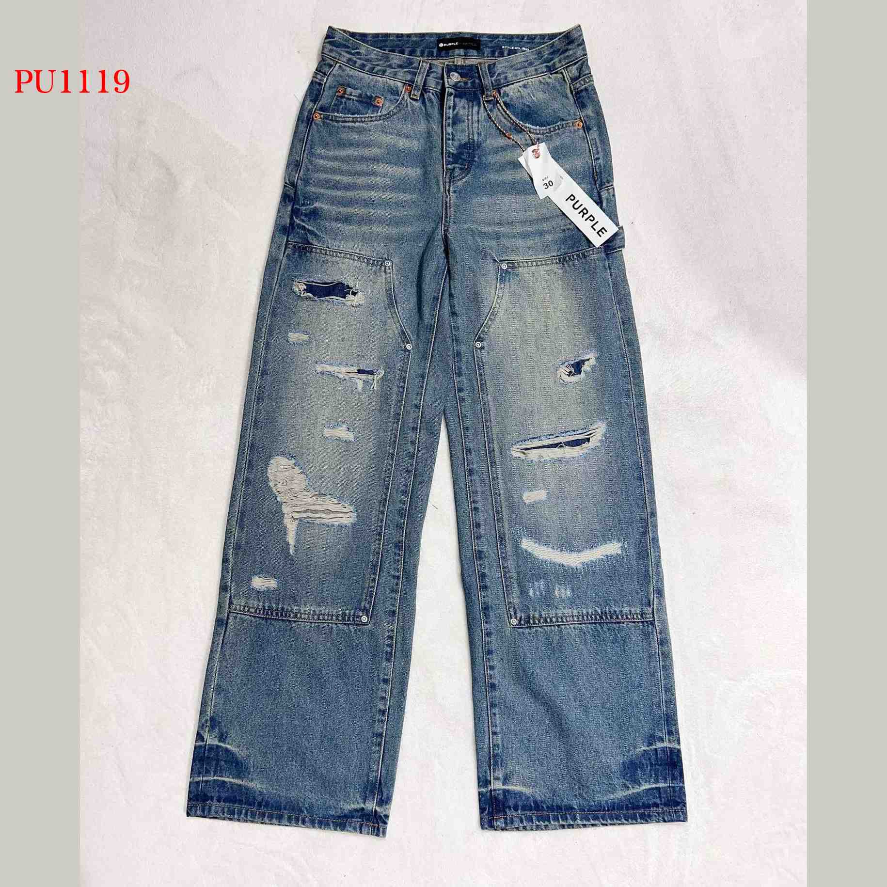 Purple-Brand Jeans           PU1119        - everydesigner