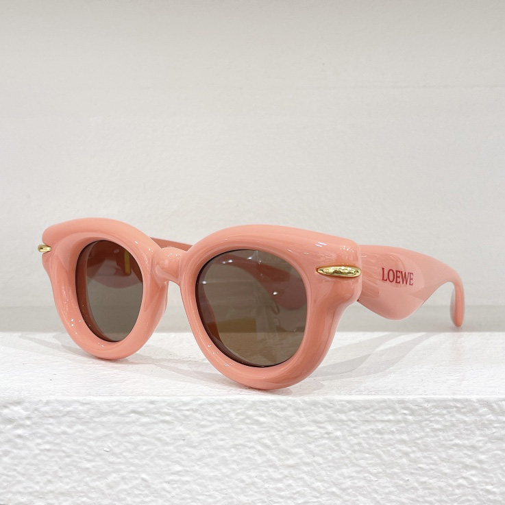 Loewe Inflated Round Sunglasses In Nylon - everydesigner