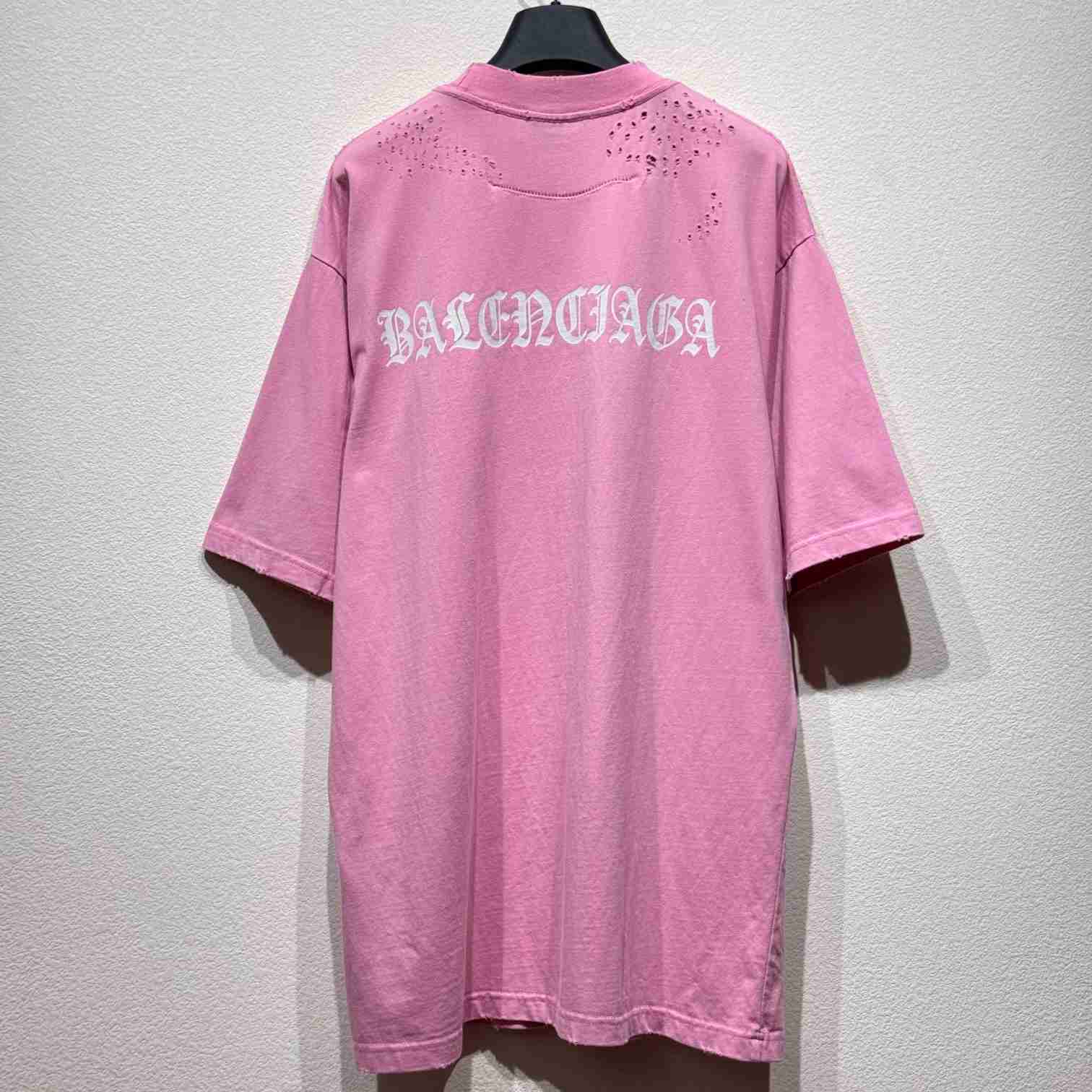 Balenciaga Destroyed T-Shirt - everydesigner